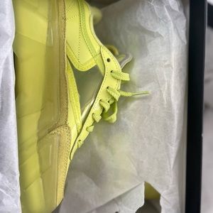 Lime Green Reebok x Cardi B size 4